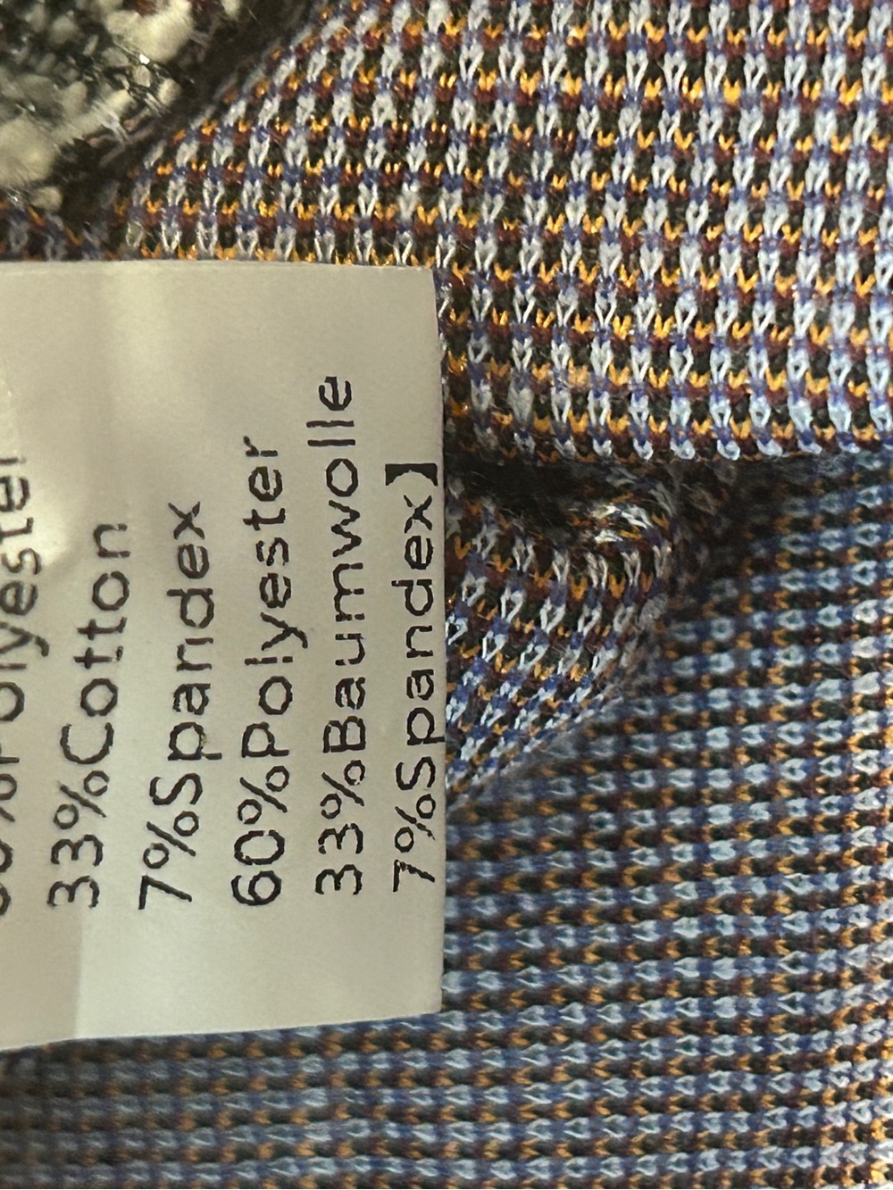 Textured Tweed Pencil Skirt in Gray and Cream for fall and winter wear - Picture 10 of 11